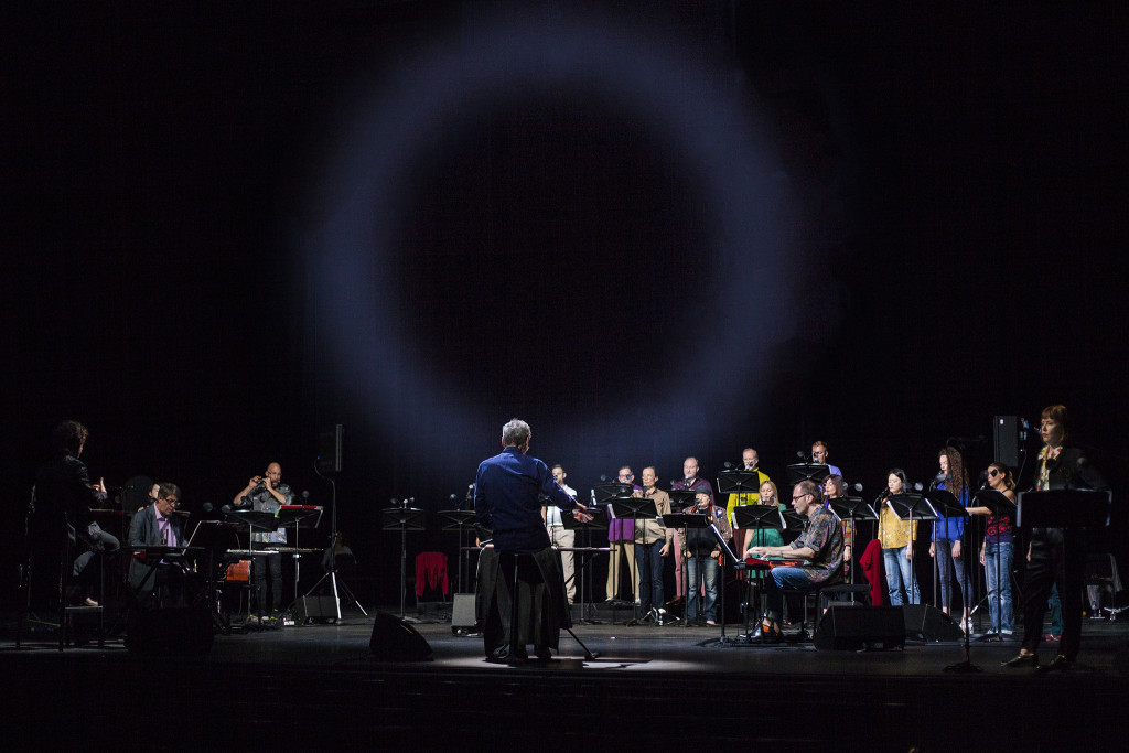 L'ensemble Ictus dans Einstein on the Beach - © Maxime Fauconnier
