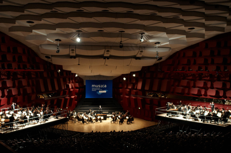 L'Orchestre de Liège joue "Gruppen" de K. Stockhausen © Philippe Stirnweiss