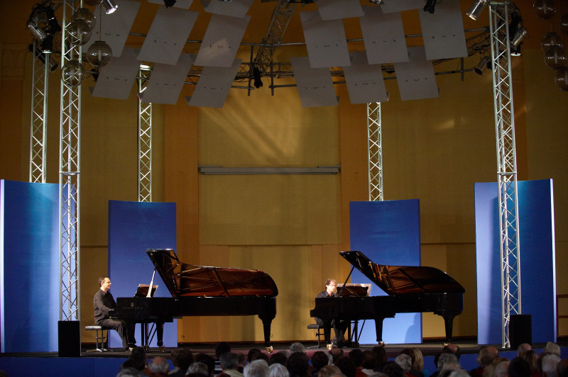 J-S Dureau / V. Planès, piano © Philippe Stirnweiss