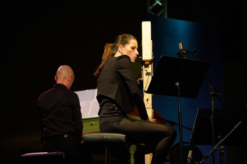 S. Fröhlich, flûte Paetzold / P. Pitko, clavecin © Philippe Stirnweiss