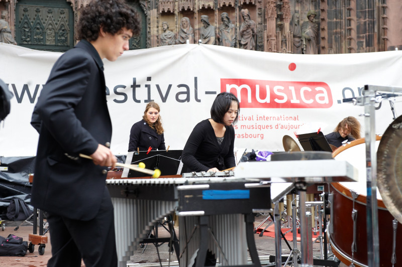 Percussions dans la ville © Philippe Stirnweiss