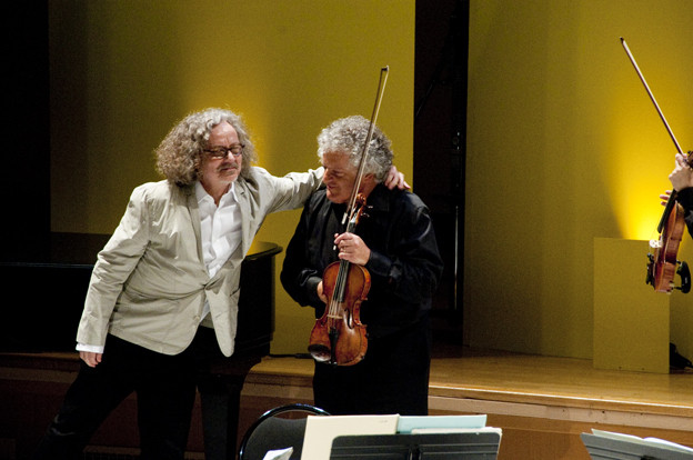 James Dillon avec le quatuor Arditti © Camille Roux