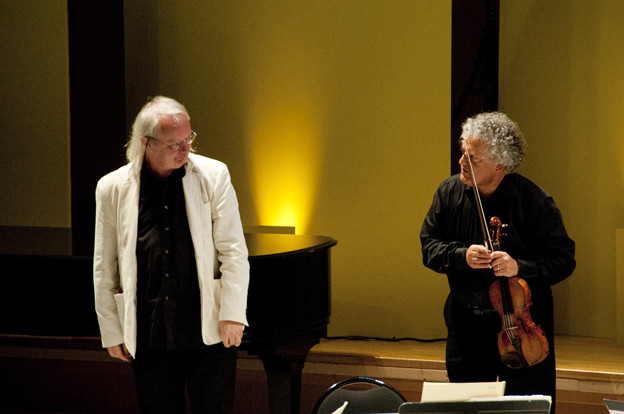 Philippe Manoury avec le quatuor Arditti © Camille Roux