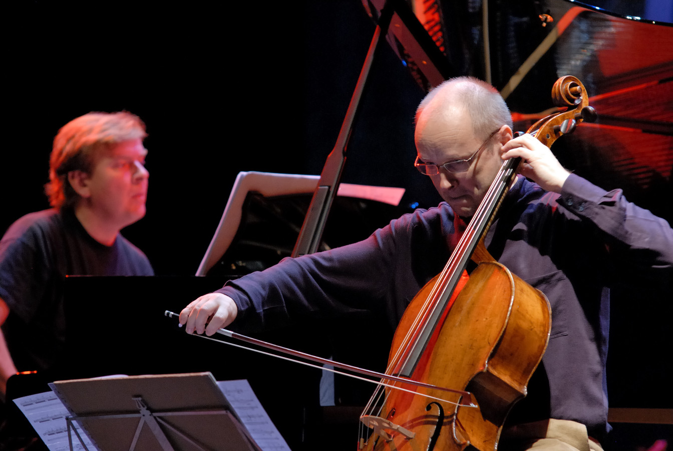 Magnus Lindberg et Anssi Karttunen © Philippe Stirnweiss