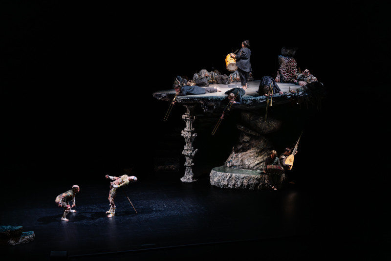 Último helecho (Nina Laisné, François Chaignaud, Nadia Larcher), Festival Musica Strasbourg, 2025 © Thaïs Breton