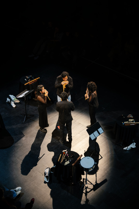 Contra la extinción (Orquesta Experimental de Instrumentos Nativos), Festival Musica Strasbourg, 2025 © Thaïs Breton