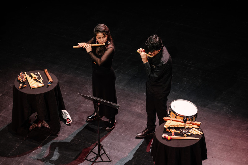 Contra la extinción (Orquesta Experimental de Instrumentos Nativos), Festival Musica Strasbourg, 2025 © Thaïs Breton