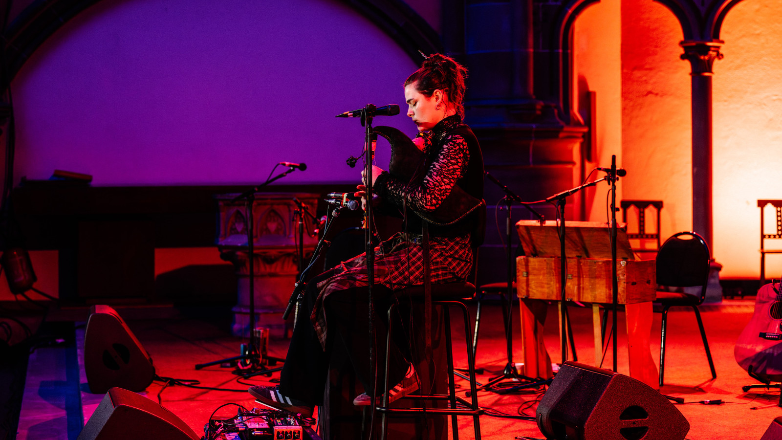 Sonic Temple vol.7 : folken Sie mir (Brìghde Chaimbeul), Festival Musica Strasbourg, 2025 © Thaïs Breton