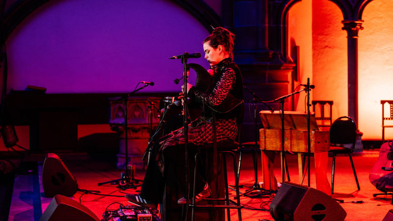 Sonic Temple vol.7 : folken Sie mir (Brìghde Chaimbeul), Festival Musica Strasbourg, 2025 © Thaïs Breton