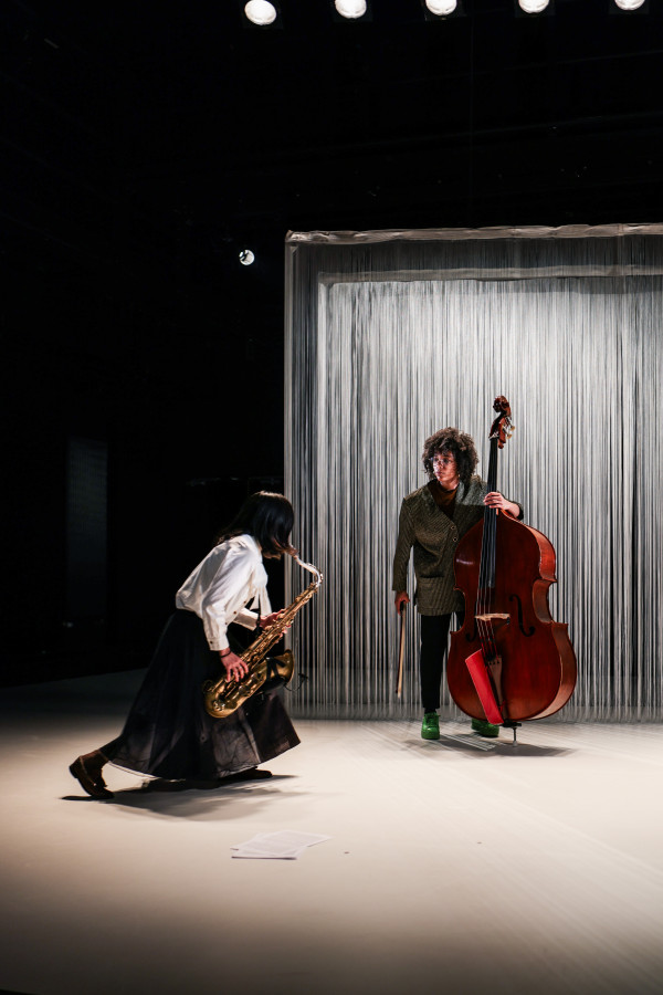 The Democracy Project (Maëlle Dequiedt, La Phenomena, Francisco Alvarado, Simon Hatab), Festival Musica Strasbourg, 2025 © Thaïs Breton