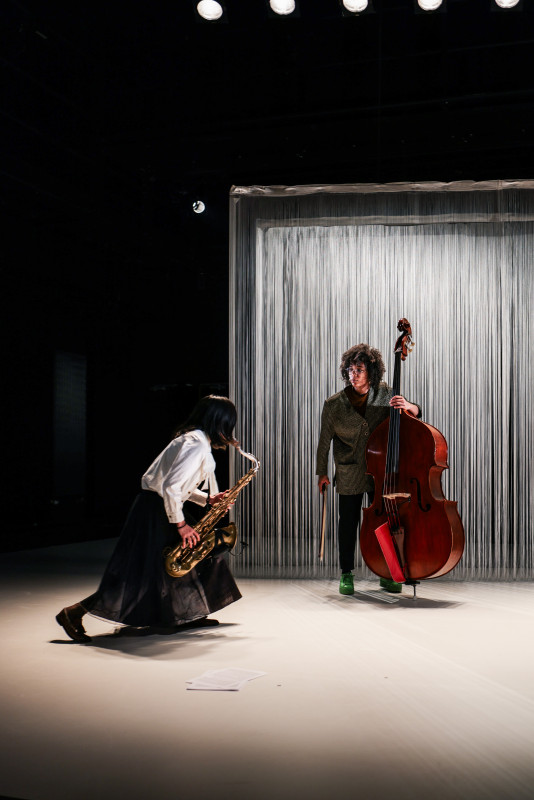The Democracy Project (Maëlle Dequiedt, La Phenomena, Francisco Alvarado, Simon Hatab), Festival Musica Strasbourg, 2025 © Thaïs Breton