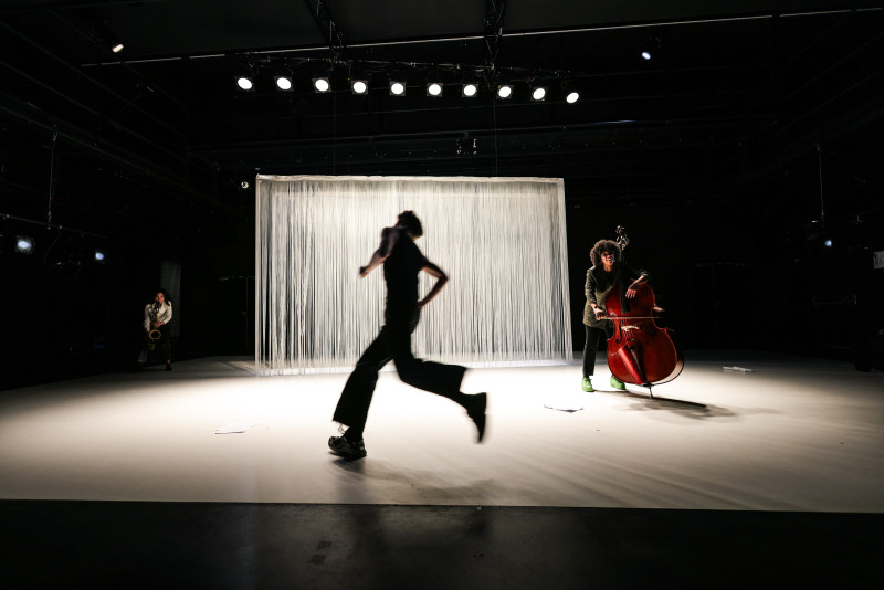 The Democracy Project (Maëlle Dequiedt, La Phenomena, Francisco Alvarado, Simon Hatab), Festival Musica Strasbourg, 2025 © Thaïs Breton