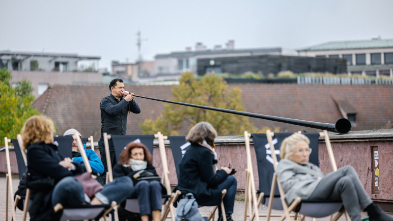 Joranima (Christian Pruvost, Patrick Charbonnier) Festival Musica Strasbourg, 2025 © Thaïs Breton
