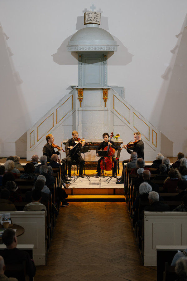 John Luther Adams (JACK Quartet), Festival Musica Strasbourg, 2025 © Thaïs Breton