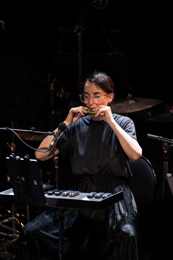 Nicole Lizée + Tristan Perich (HANATSUmiroir), Festival Musica Strasbourg, 2025 © Thaïs Breton