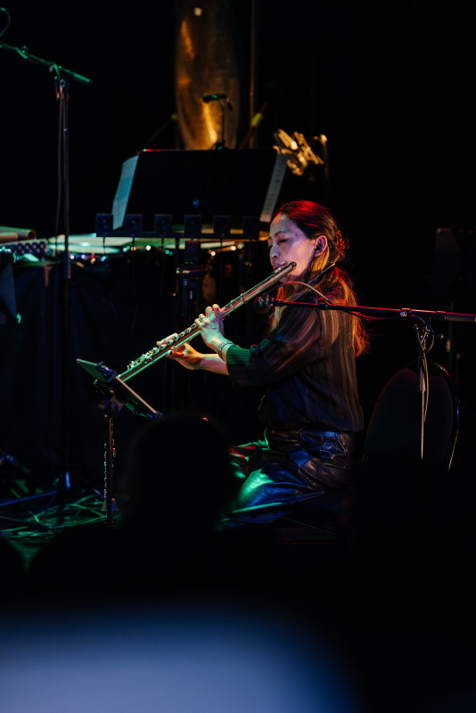 Nicole Lizée + Tristan Perich (HANATSUmiroir), Festival Musica Strasbourg, 2025 © Thaïs Breton