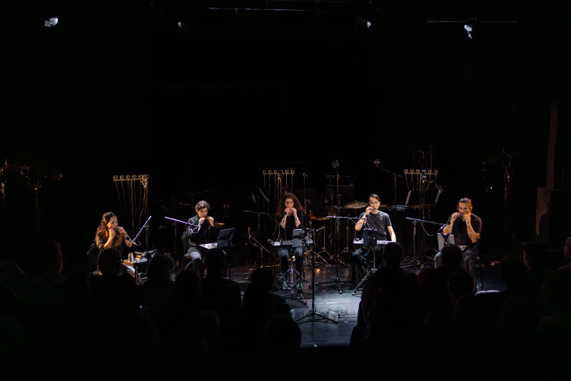 Nicole Lizée + Tristan Perich (HANATSUmiroir), Festival Musica Strasbourg, 2025 © Thaïs Breton