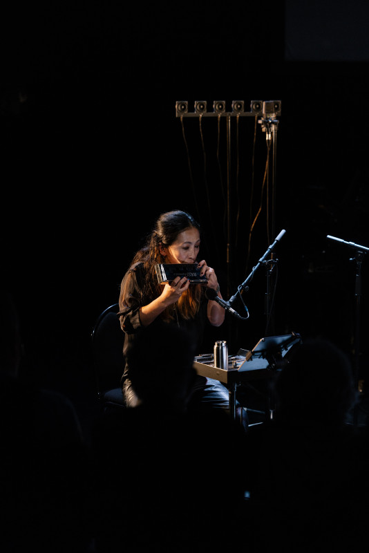 Nicole Lizée + Tristan Perich (HANATSUmiroir), Festival Musica Strasbourg, 2025 © Thaïs Breton