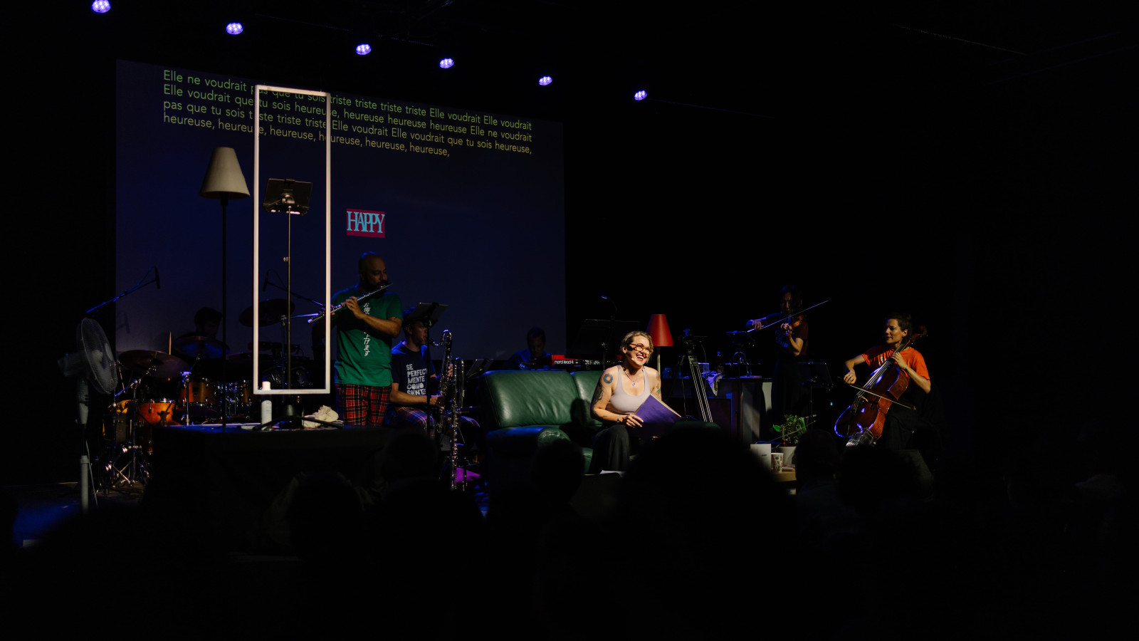 The Sad Album (Laura Bowler, collectif lovemusic), Festival Musica Strasbourg, 2025 © Thaïs Breton