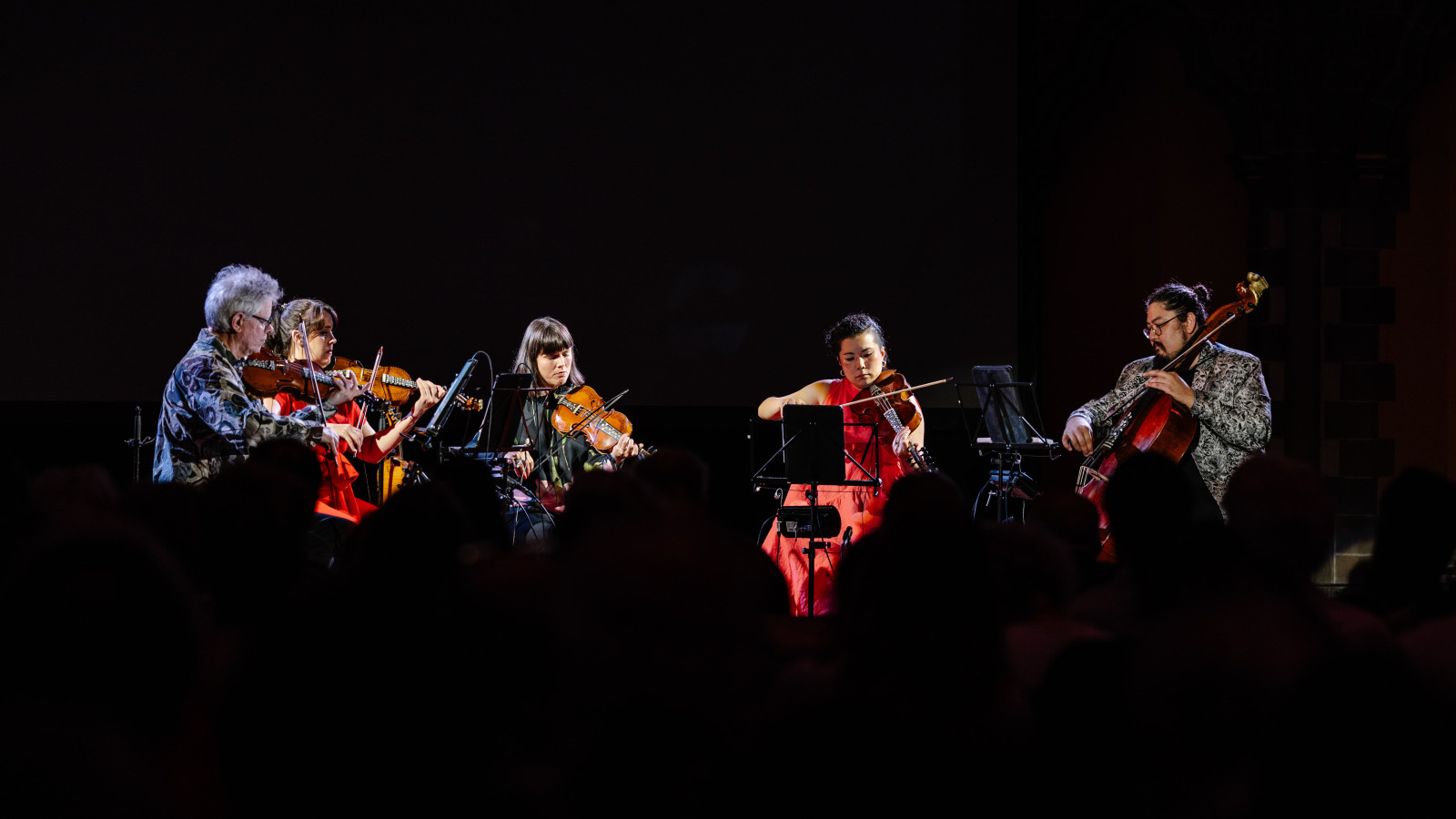 Elja (Kronos Quartet, Benedicte Maurseth, Kristine Tjøgersen), Festival Musica Strasbourg, 2025 © Thaïs Breton