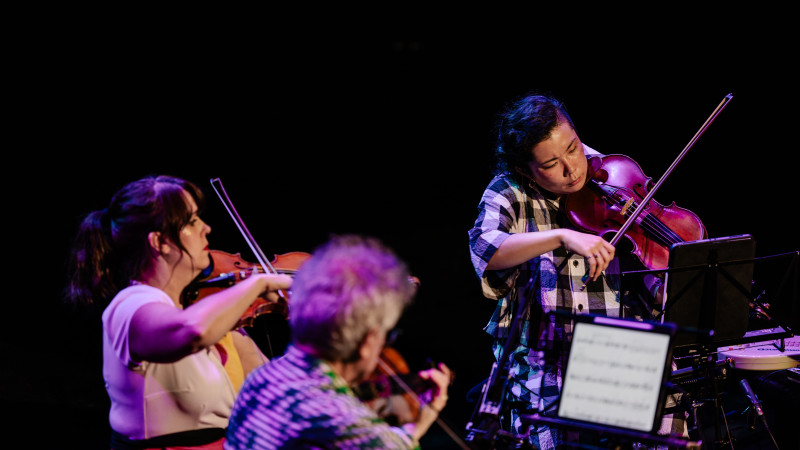 A world we live in (Kronos Quartet), Festival Musica Strasbourg, 2025 © Thaïs Breton