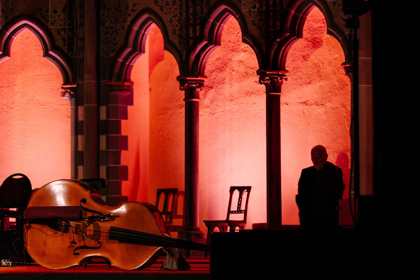Gavin Bryars + Claire M Singer, Festival Musica Strasbourg, 2025 © Thaïs Breton