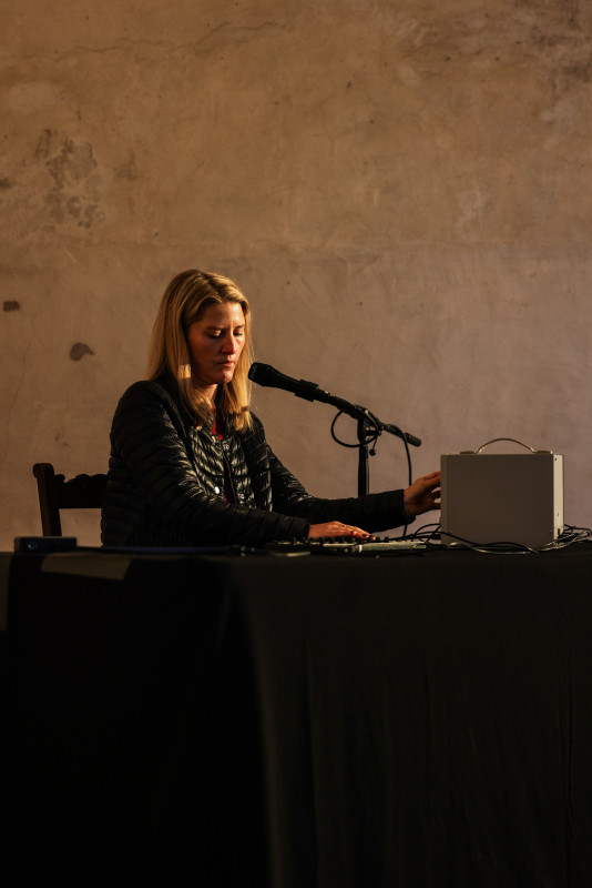 Lesley Flanigan, Festival Musica Strasbourg, 2025 © Thaïs Breton