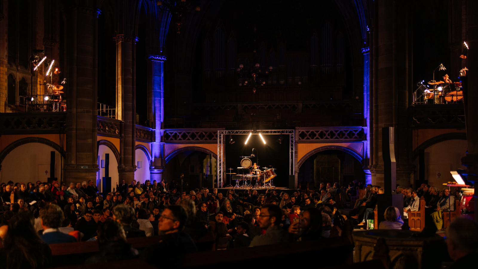 Le Noir de l’étoile (Gérard Grisey, Sixtrum, Les Percussions de Strasbourg), Festival Musica Strasbourg, 2025 © Thaïs Breton