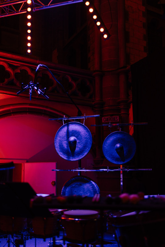 Le Noir de l’étoile (Gérard Grisey, Sixtrum, Les Percussions de Strasbourg), Festival Musica Strasbourg, 2025 © Thaïs Breton