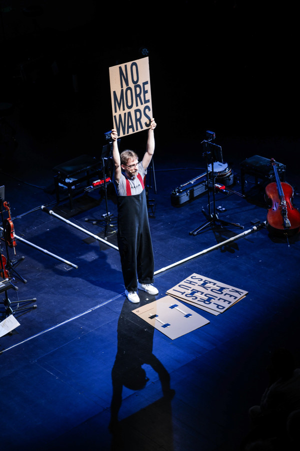 Beautiful Trouble (Natacha Diels, JACK Quartet), Festival Musica Strasbourg, 2025 © Thaïs Breton