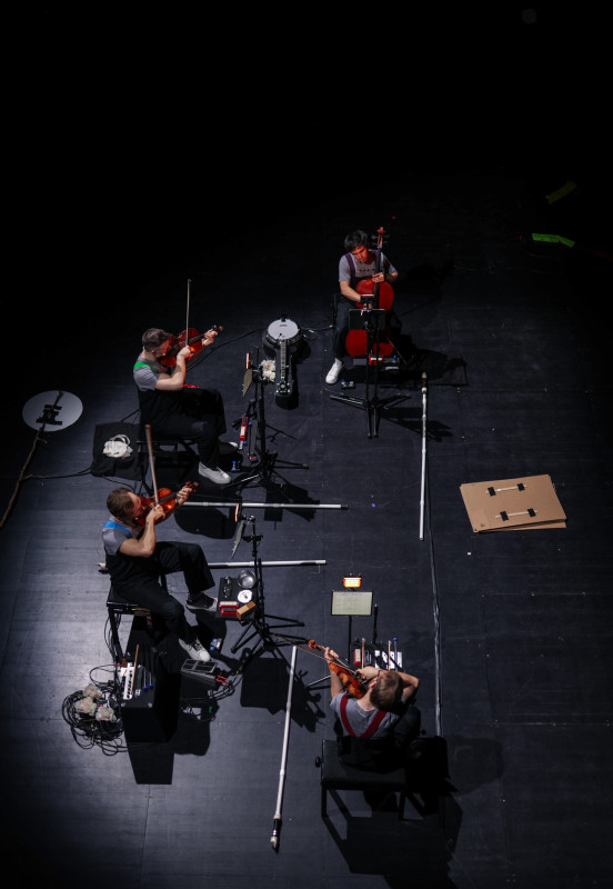 Beautiful Trouble (Natacha Diels, JACK Quartet), Festival Musica Strasbourg, 2025 © Thaïs Breton