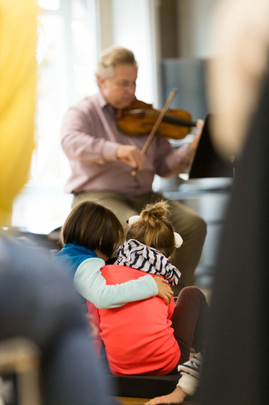 Mini Récital, Quatuor Bozzini, Mini Musica, Strasbourg, 2025 © Teona Goreci
