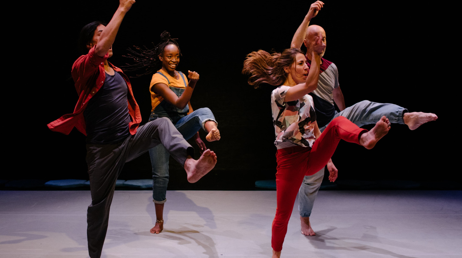 We touch, we play, we dance