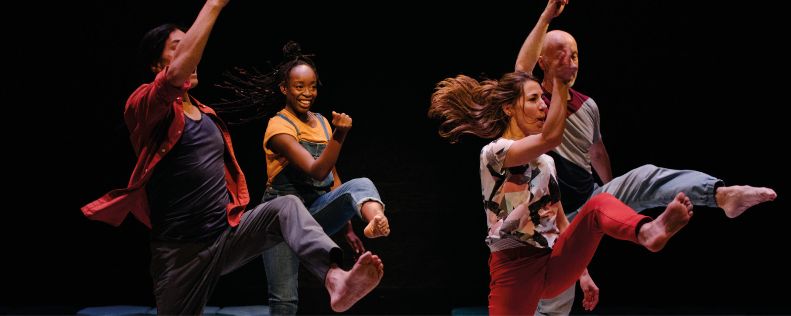 We touch, we play, we dance