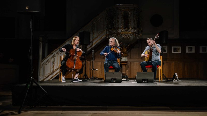 Martin Hayes, Brian Donnellan, Kate Ellis © Thaïs Breton