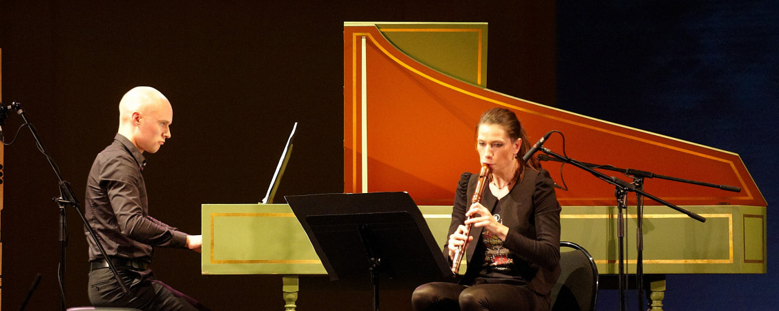 Susanne Fröhlich, flûte Paetzold / Petteri Pitko, clavecin