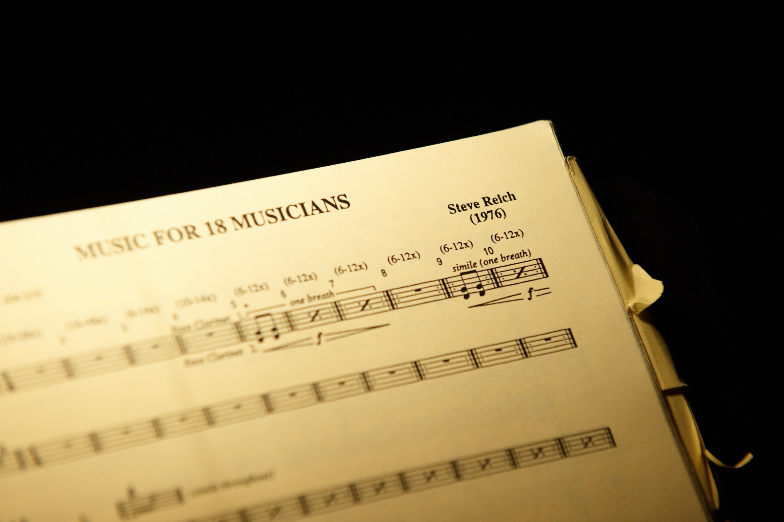 MUSIC'ARTE STEVE REICH